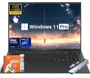 LG Gram 17" Touchscreen Laptop with 32GB RAM