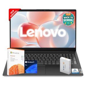 Lenovo V15 Laptop with Office 365, 12GB RAM