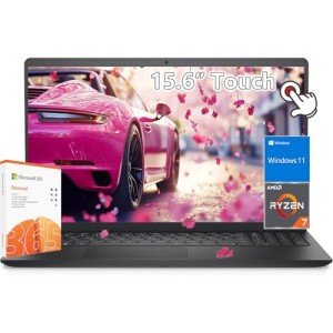 Dell Inspiron 15 Touchscreen Laptop - Ryzen 7, 32GB RAM