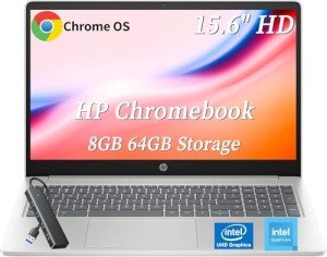 HP Chromebook 15.6" HD Display - Perfect for Students