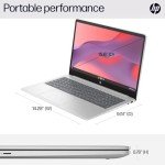HP Chromebook 15.6" HD Display - Perfect for Students