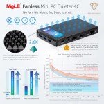 MeLE Quieter4C Fanless Mini PC with 4K Support