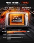 ACEMAGICIAN K1 Mini PC, Ryzen 7, 16GB RAM