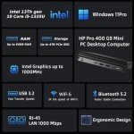 HP Pro 400 G9 Mini PC - Intel i5, 16GB RAM