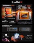 ACEMAGICIAN K1 Mini PC, Ryzen 7, 16GB RAM