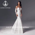 Sweetheart Mermaid Wedding Dress with Detachable Sleeves