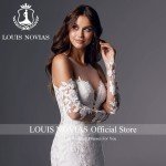 Sweetheart Mermaid Wedding Dress with Detachable Sleeves