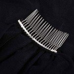 Ivory Cathedral Lace Wedding Veil with Comb