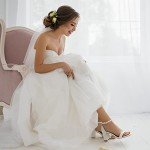 Dream Pairs Women's Low Heel White Sandals