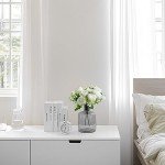 White Peonies Artificial Silk Flowers for Weddings