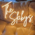 Personalized Dimmable Neon Signs for Weddings & Events