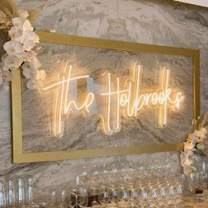 Custom Neon Signs for Weddings & Special Events