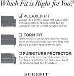 Natural Cotton Dining Room Chair Slipcover - Relaxed Fit