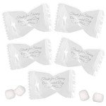 Wedding Butter Mints Candy Bags - 100 Count