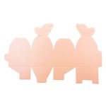 Pink Butterfly Candy Boxes - Set of 50