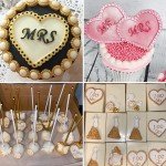 Heart Shaped MR & MRS Silicone Cake Molds