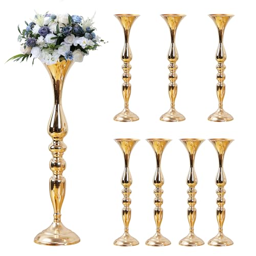 Metal flower stand for elegant wedding centerpieces