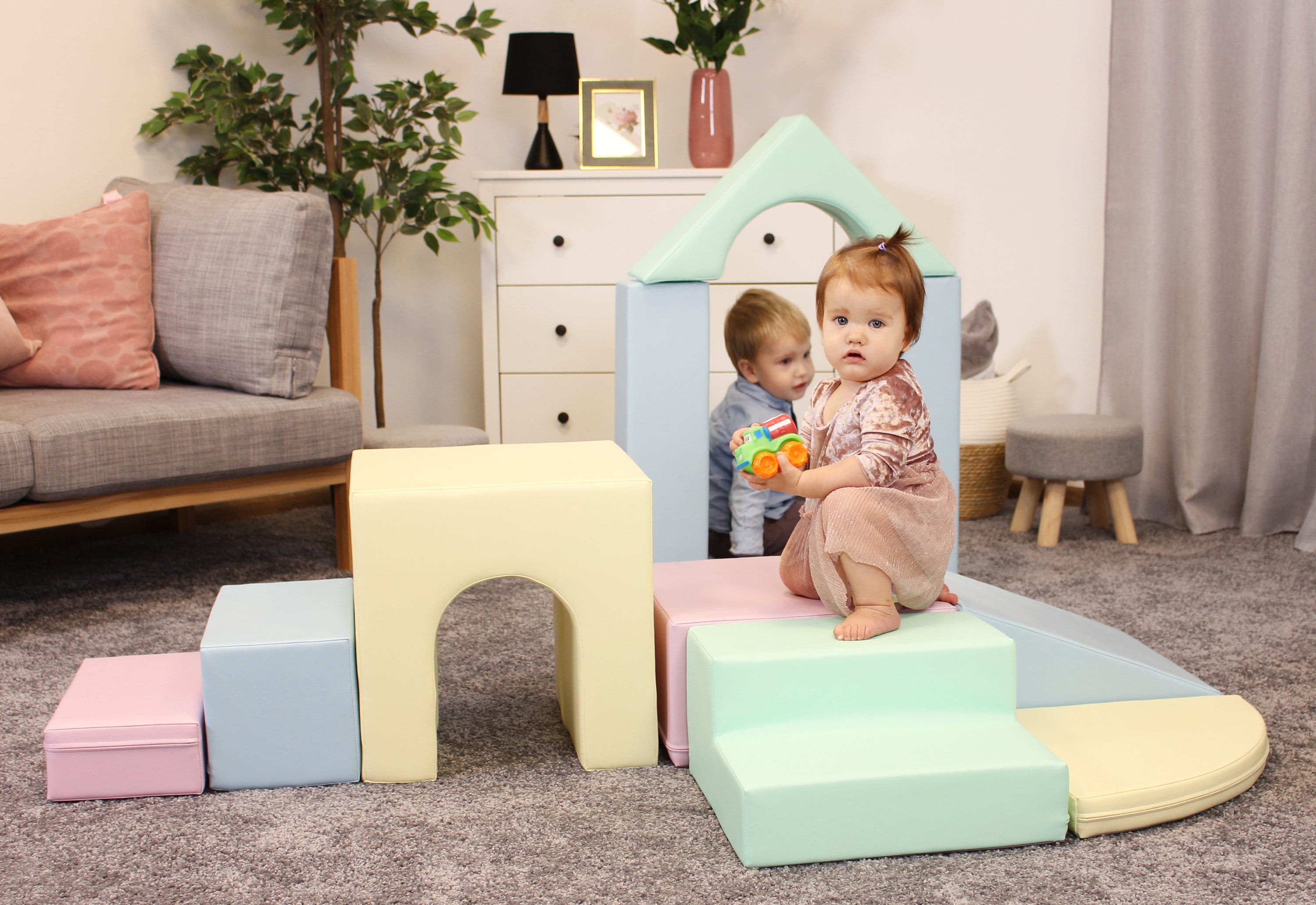 IGLU Soft Play Shapes for Building and Climbing