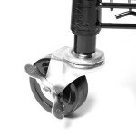 Seville Classics 5-Tier Steel Wire Shelving with Wheels