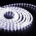 100ft Waterproof LED Rope Lights with 8 Modes