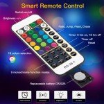 33 FT Color Changing Rope Lights with Remote