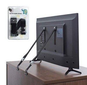 Baby Proof Anti-Tip Straps for Furniture (2 Pack)