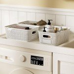 5-Quart Stackable Storage Bins with Bamboo Lids