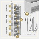 Heavy Duty Over the Door Organizer with Pockets