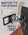 ECHOGEAR Full Motion TV Wall Mount for 42"-85
