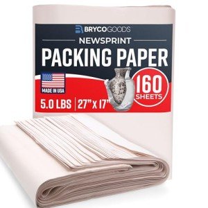 Packing Paper Sheets for Moving - 120 Sheets