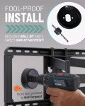 Cable Management Kit for TV Setup and Installation