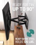 ECHOGEAR Full Motion TV Wall Mount for 42"-85