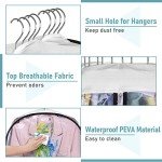 Clear Garment Bags for Closet Storage - 3 Pack
