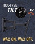 ECHOGEAR Full Motion TV Wall Mount for 42"-85