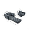 Intex Inflatable Pull-Out Sofa Chair with Cupholder