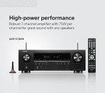 Denon AVR-S760H 7.2 Ch Receiver with 8K Upscaling