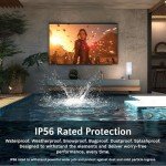 65-Inch Weatherproof 4K Outdoor TV - Seura Shade Series 2