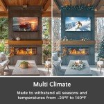 65-Inch Weatherproof 4K Outdoor TV - Seura Shade Series 2