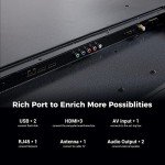 75" Waterproof Smart Outdoor TV with Voice Assistant