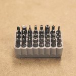 32-Piece Tamperproof Magnetic Screwdriver Bit Set