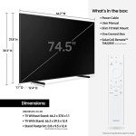 Samsung 75" The Frame QLED 4K Smart TV