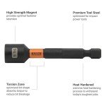 5-Piece Nut Driver Set with Storage & Carabiner