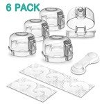 Child Safety Stove Knob Covers - 6 Pack