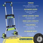 Portable Aluminum Hand Truck with 309 lb Capacity