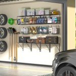 ThreeHio Garage Wall Storage Organizer