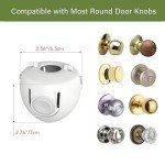 Child Proof Door Knob Covers for Toddlers - 4 Pack