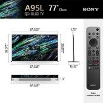 SONY 77" QD-OLED 4K Smart Google TV