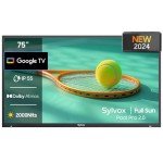 75-Inch Waterproof Smart Outdoor TV, 4K HDR