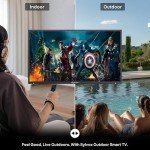 75” Outdoor Smart TV with Dolby Atmos