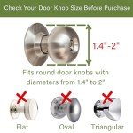 Child Proof Door Knob Covers for Toddlers - 4 Pack